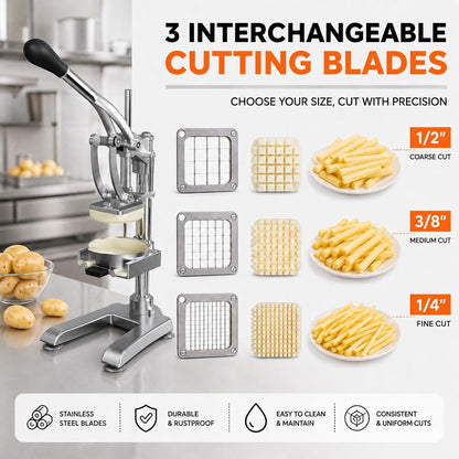 Commercial Tomato Slicer & Vegetable Chopper 1/4inch Food Slicer