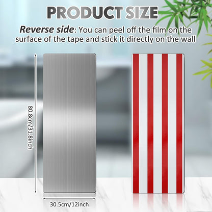Gisafai 1 Pc 24 x 16 Inch Stainless Steel Backsplash Panel