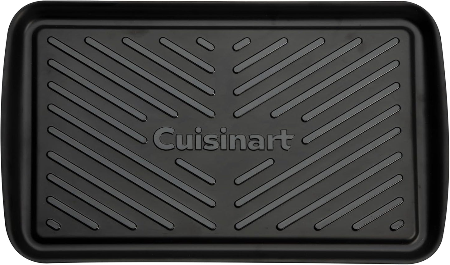 Cuisinart CPK-210 Grilling Prep and Serve Trays, Black and Red Large 18” x 14.5”