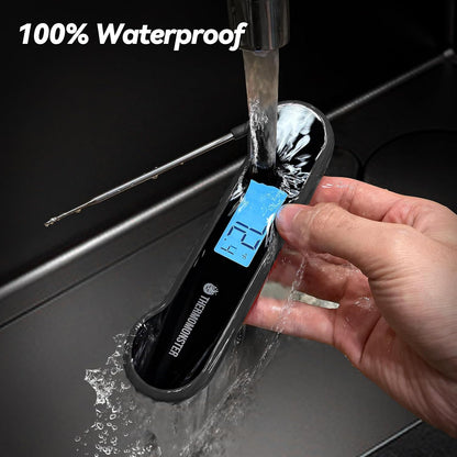 0.5 Sec Instant Read Meat Thermometer Digital for Cooking, Red