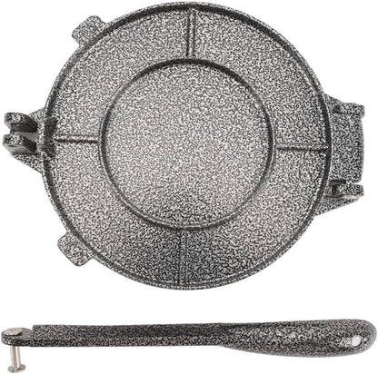 Tortilla Press Maker, 6.3 Inch Aluminum Alloy, Matte Black