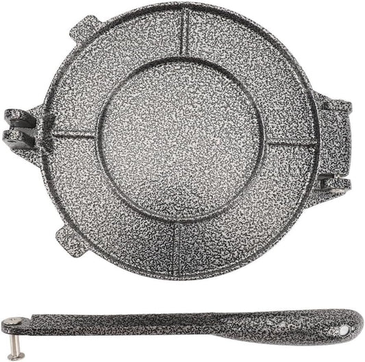 Tortilla Press Maker, 6.3 Inch Aluminum Alloy, Matte Black