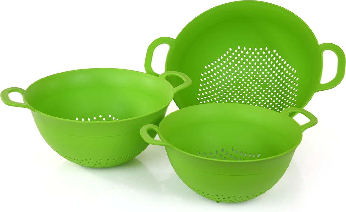 Mintra Home Colanders 3pk (Assorted 3pk, Black)