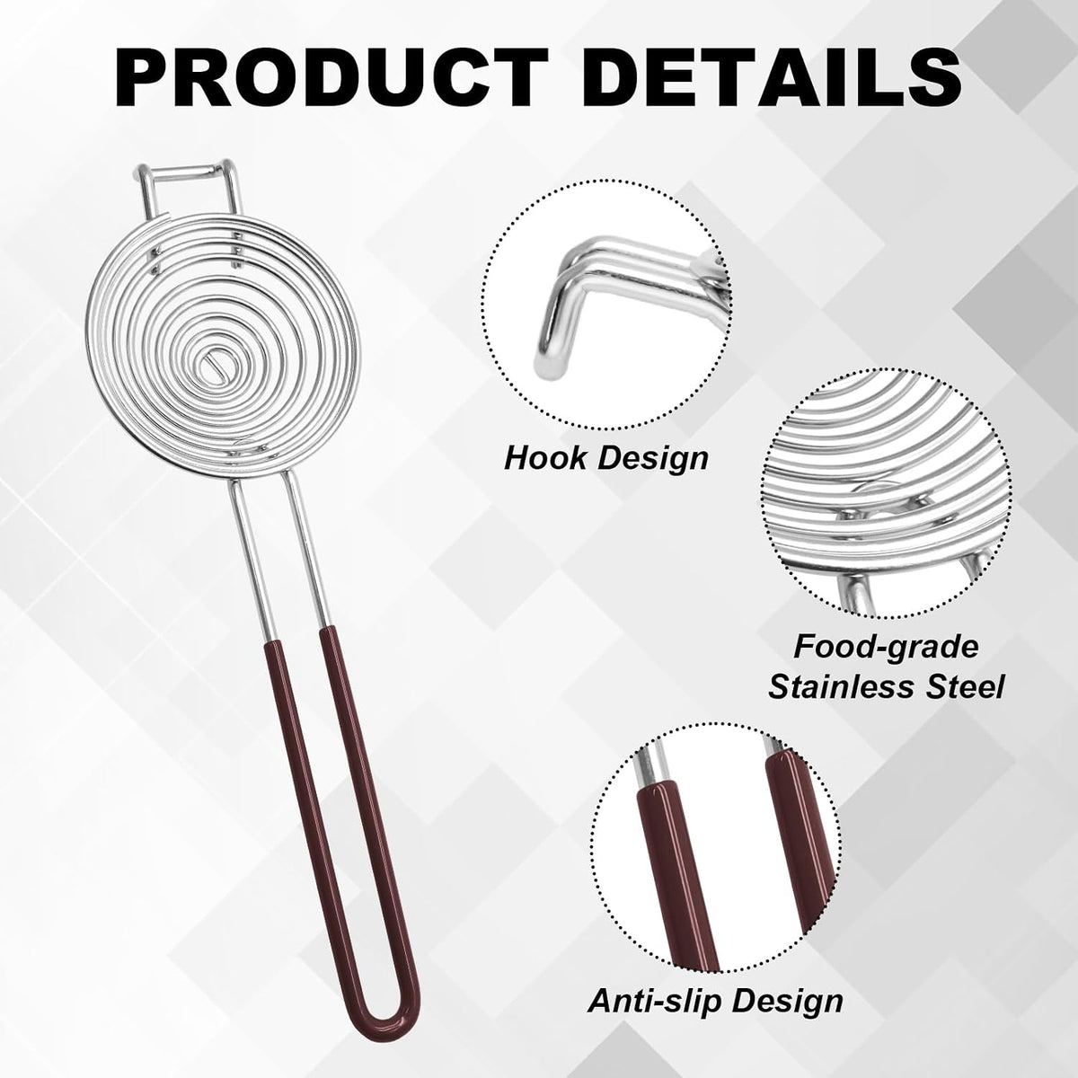 Stainless Steel Egg Separator Tool, 1Pcs