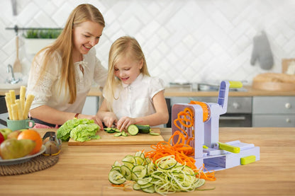 Brieftons QuickFold 5-Blade Foldable Vegetable Spiralizer and Zoodle Maker