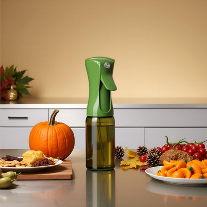 Mistifi Oil Sprayer 150ml glass bottle. Upgraded Version.Fine Mist Spray Bottle for Air Fryer, Olive Oil, Avocado Oil, Healthy Nonstick Frying, Commercial & Home Kitchen Use (PS635)