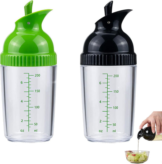 Salad Dressing Container Bottle Shaker for Homemade Sauce Mixing