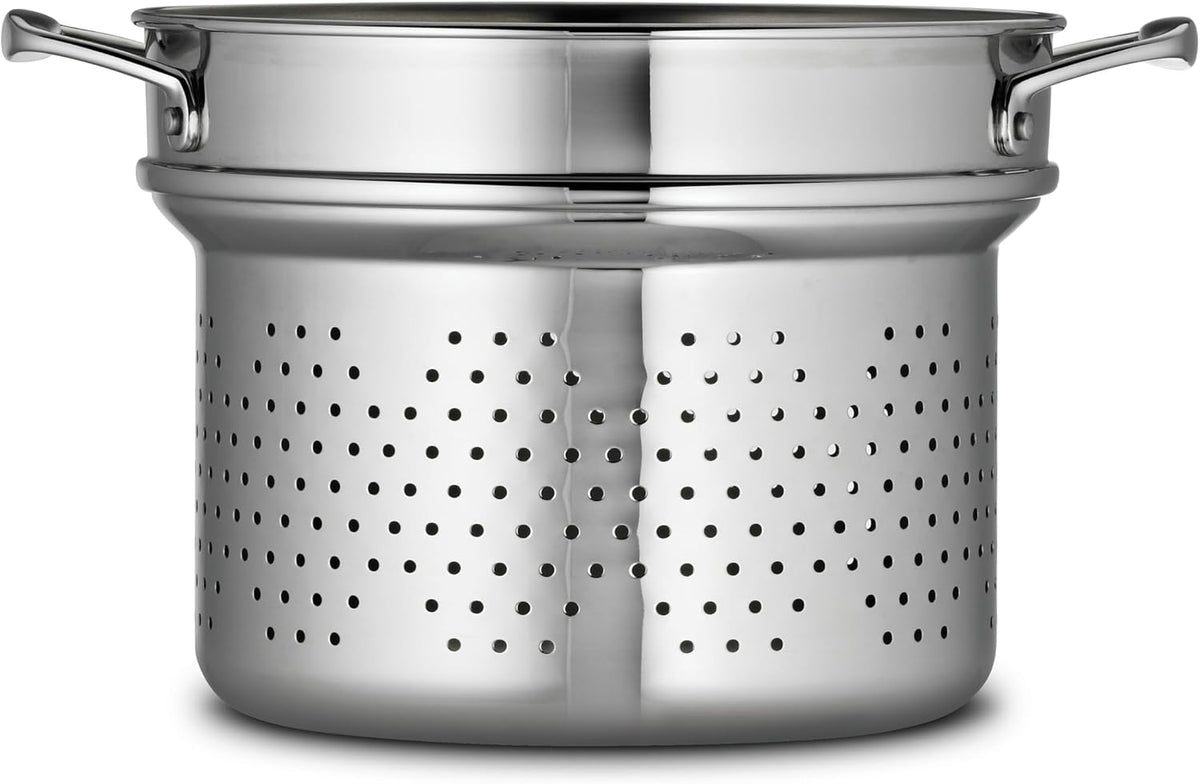 Tramontina Signature Stainless Steel Pasta Strainer Insert for Pot