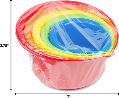 Chef Craft Select Plastic Mixing Bowl, .9 Quart Capacity, Blue