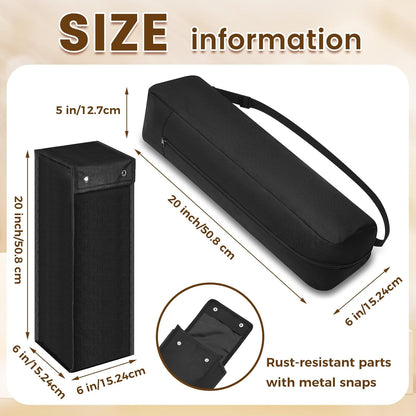 Amylove 2 Pcs Grill Utensil Storage Bags Waterproof BBQ Tool Storage Bags Barbecue Hardware Tool Foldable Grill Holder Pouch Oxford Cloth Accessory for Camping Hiking