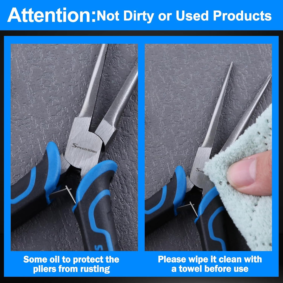 SPEEDWOX Long Reach Bent Needle Nose Pliers With Smooth Jaw Angled Needle Nose Pliers For Jewelry Making Fish Bone Pliers Tweezers Bent Chain Nose Pliers For Wire Bending And Small Object Gripping