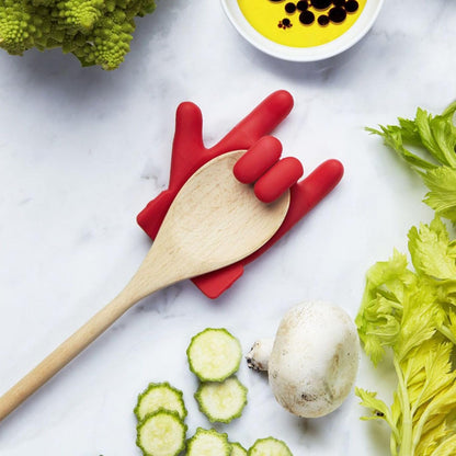 BeyondNice Silicone Snap Lid Pot Lid Lifter - Finger-Shaped, Unique, Spill-Proof & Steam Release - Kitchen Tool & Accessory (1)