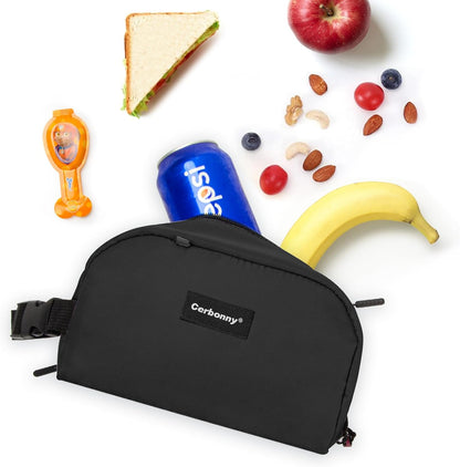 Cerbonny Freezable Cooler Bag for Work/School Travel - Mini Insulated Bag Fit For Yogurt