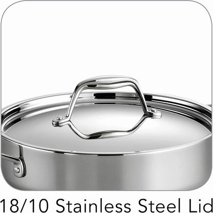 Tramontina Signature Stainless Steel Pasta Strainer Insert for Pot