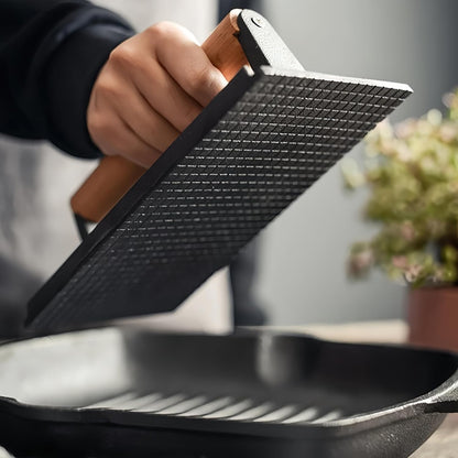 Grill Weight Press Cast Iron, 2.4LB Rectangle Meat Weight Bacon Smash