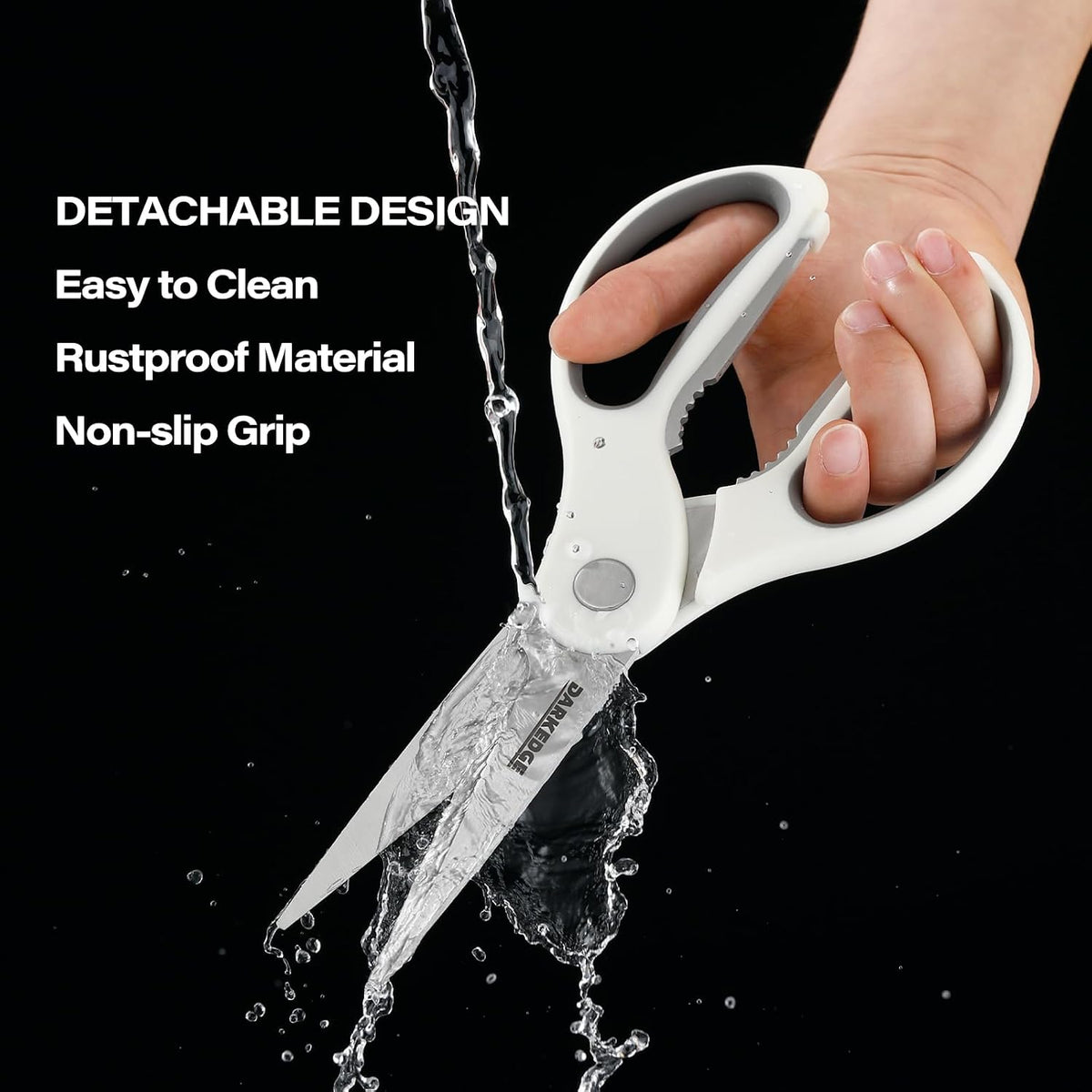 Kitchen Shears with Magnetic Holder Heavy Duty Magnetic Scissors for Fridge