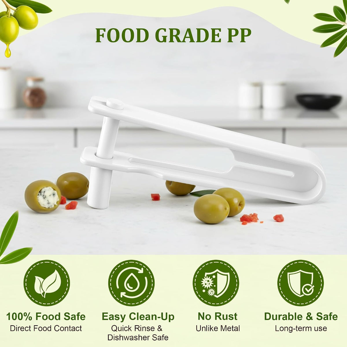 Olive Stuffer, Blue Cheese Olive Stuffer Tool