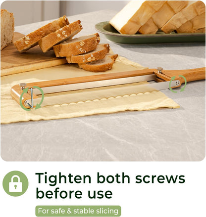 keechee Adjustable Bread Knife for Sourdough and Homemade Loaves
