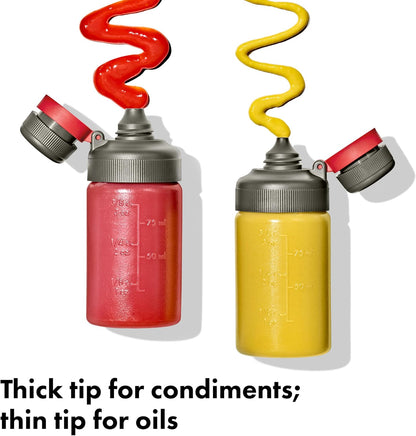 OXO Outdoor Leakproof Squeeze Bottle Set