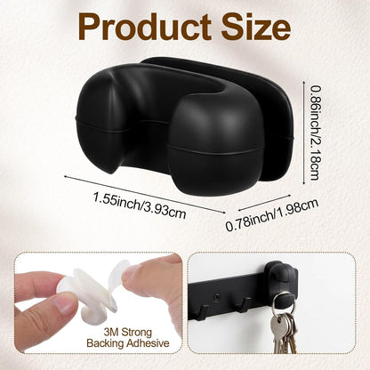 4Pcs Rice Paddle Holder- Mabor Self Adhesive Mount Rice Pot Spoon Holder