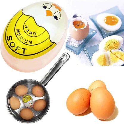 Egg Timer For Hard Boiled Eggs Soft Boiled Color Changing Indicators Tells When Eggs Are Ready, Egg Timers For Cooking Hard Kitchen