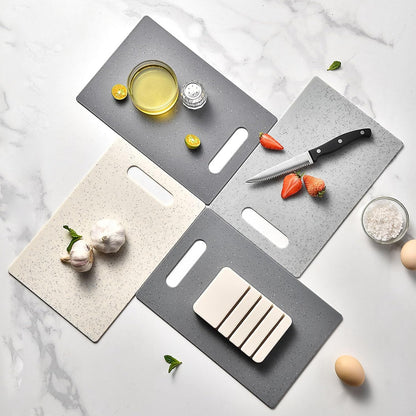 4PCS Cutting Mats with Anti Slip Base, Flexible Plastic Cutting Board for Kitchen, Colorful Extra Thick Chopping Mats Boards for Meat Veggies, 11.1x7.3x0.1in