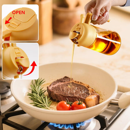 SWEET VIEW Olive Oil Sprayer for Cooking 16oz/470ml
