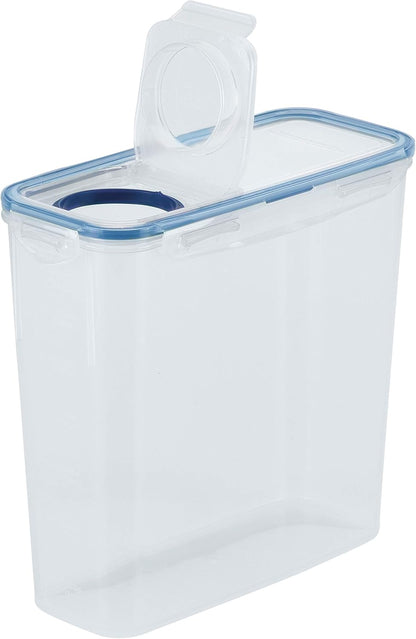 LOCK & LOCK LocknLock Easy Essentials Food Storage with Flip Lid/Airtight container, BPA Free, 10.1-Cup, Clear