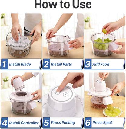 Anweller Garlic Peeler Machine, Electric Grape Peeler
