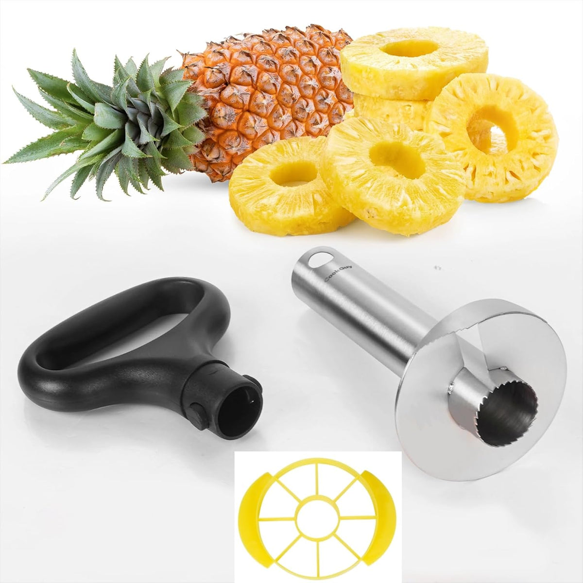 Cook Guy Pineapple Corer and Slicer Set (2-piece)
