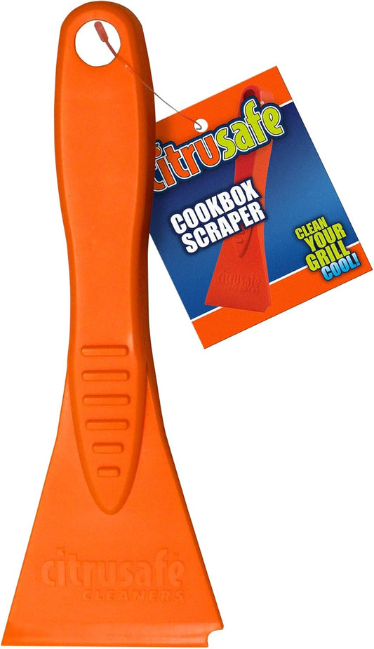 Citrusafe Cookbox Scraper - Safely Cleans and Removes Tough Grease and Grime on Grill Grates