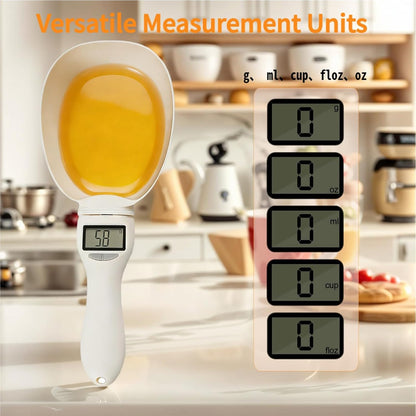 Digital Measuring Spoon Scale, 800g/0.1g High Precision Electronic Scoop