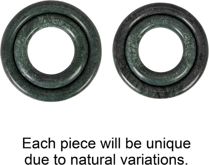 Creative Co-Op Marble Trivets for Dining Table, Set of 2