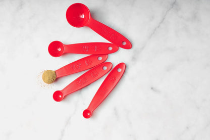 King Arthur Baking Company Spice Measuring Spoons, 18/8 Stainless Steel, 7-Piece Set, Precision Measures, For Baking And Cooking