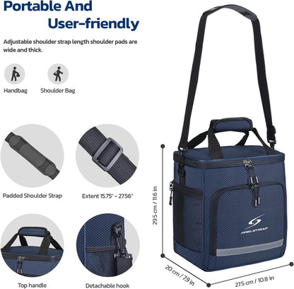 Maelstrom Lunch Box for Men,Insulated Lunch Bag Women/Men,Leakproof Lunch Cooler Bag, Lunch Tote Bag
