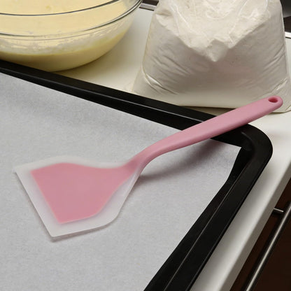 Silicone Turner Spatula, Green, 10.2 Inch