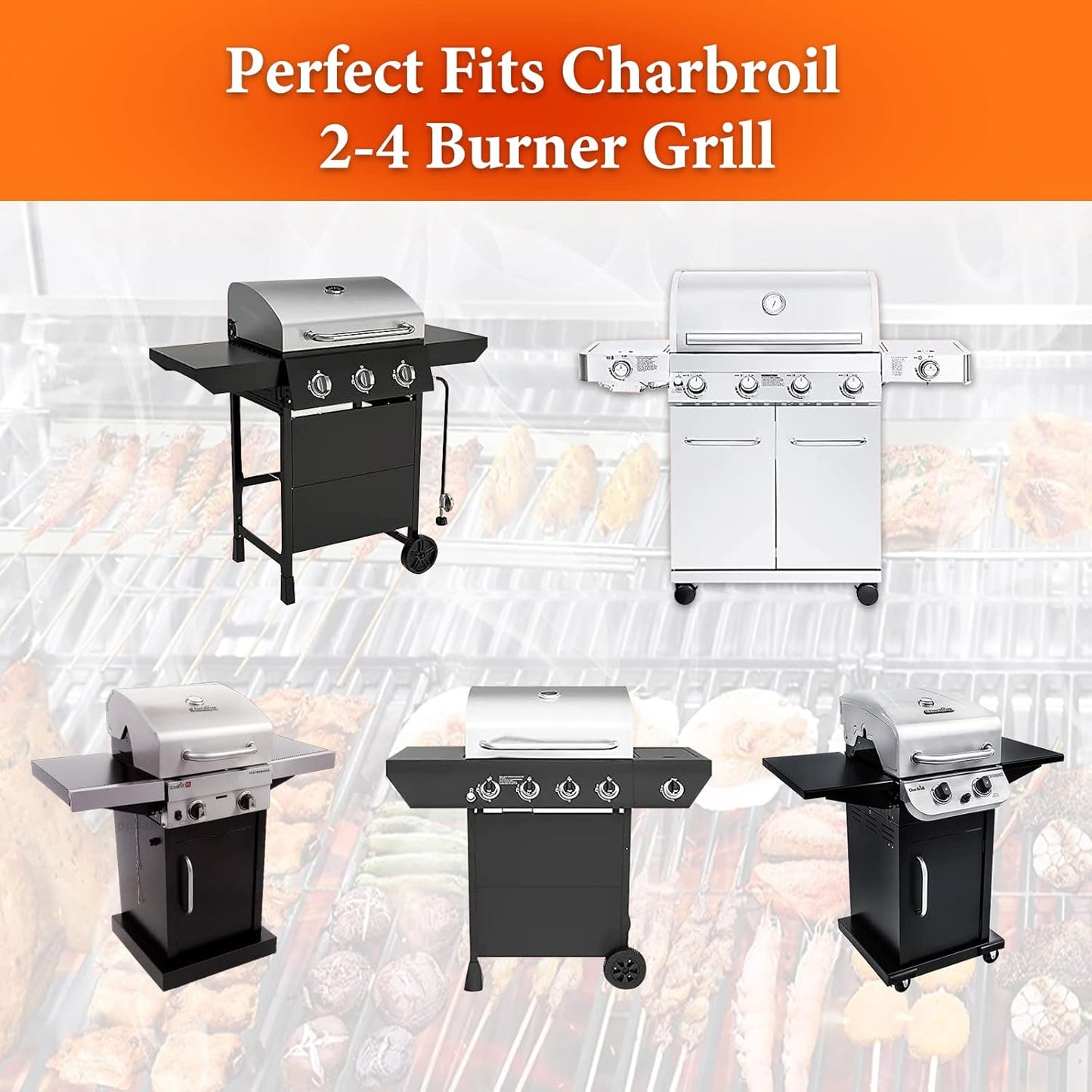 Utheer 2-Pack Griddle Warming Rack for Blackstone 28" Griddles, Stainless Steel Flat Top Grill Accessories | Reversible Rack Adds Prep Space, Foldable Clip-On Design Expands Cooking & Holding Area