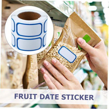 6rolls Date Stickers for Food Labeling Easy Peel Off Removable Milk Storage and Inventory Marking Safe for Containers Kitchen and Daycare Use