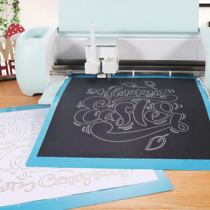 REALIKE 12x12 Light Cutting Mat Compatible with Cricut Maker 3/Maker 4/Maker/Explore 3/4/Air 2/Air/One(3 Mats), Gridded Adhesive Non-Slip Cut Mat for Crafts, Quilting, Sewing and All Arts