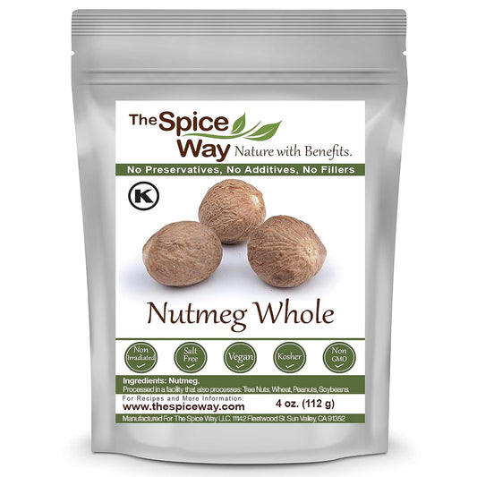 The Spice Way Nutmeg Whole - (4 oz)
