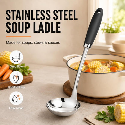 Stainless Steel Slotted Turner Spatula, Thin Edge Turner, Silver | Thin-edge Metal Spatula for Cast Iron and Stainless Steel Pans; Flips Eggs, Pancakes Burgers; Dishwasher Safe