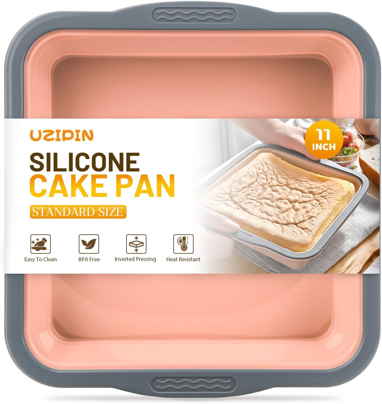 Silicone Muffin Pan, 12 Cups Non-Stick Cupcake Pan, Food-Grade BPA-Free Muffin Tin, Oven-Safe 450 °F, Reinforced Steel Frame, Easy-Grab Handles, Quick-Release 2.3" Baking Molds for Mini Treats