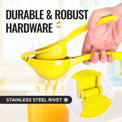 Zulay Kitchen Metal Orange Squeezer