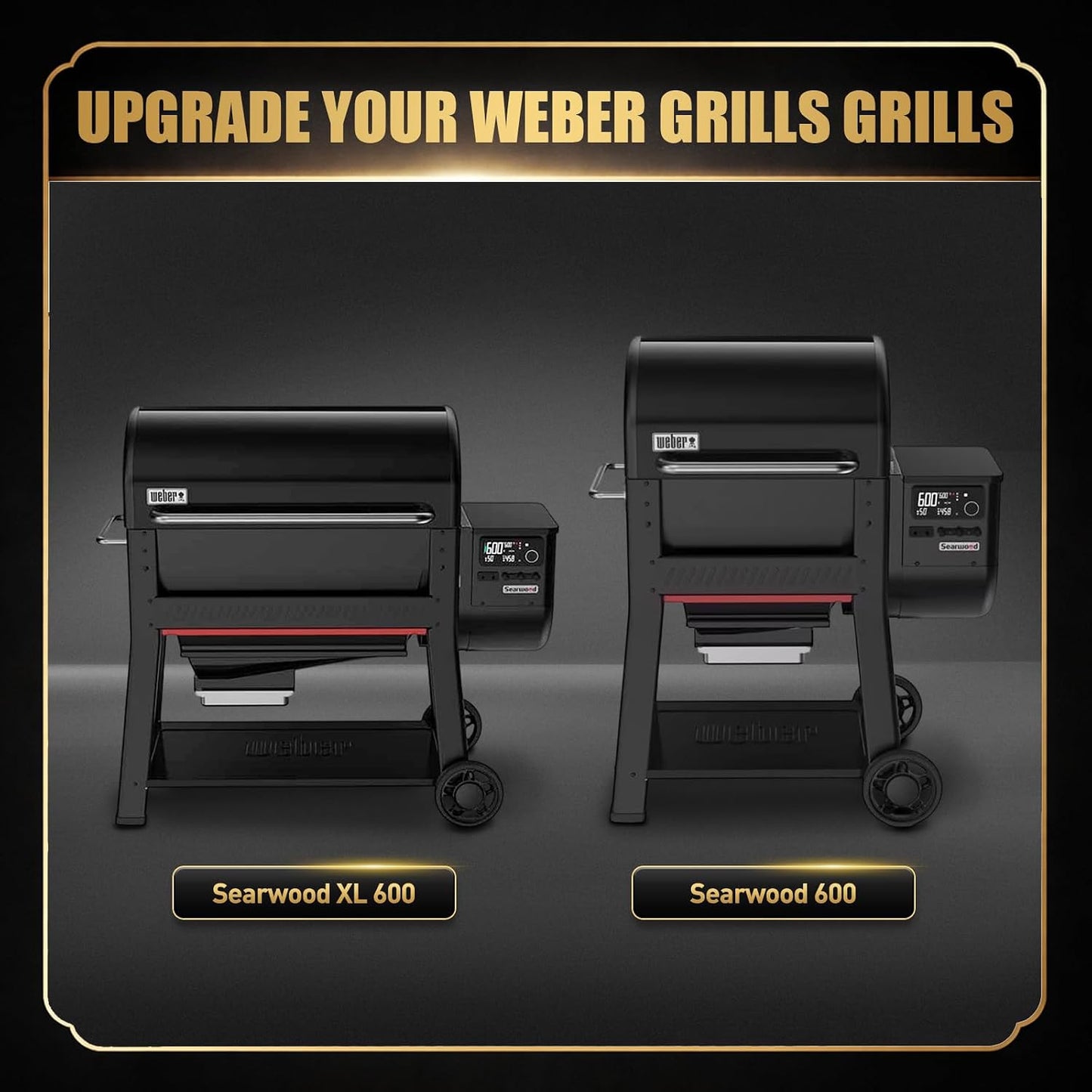 QuliMetal Folding Front Shelf for Traeger Pro 34, Texas Elite 34, Century 885 and Eastwood 34, 37" x 12" Heavy-Duty Grill Prep Table with Cutting Board, Stainless Steel Basin, Lid and 5 Hooks