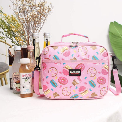 Lunch Bag for Kids Coole Lunch Box Tote for Women Girls Boys Children Student Insulated Bento Bag for School Work Picnic Outdoor Activities