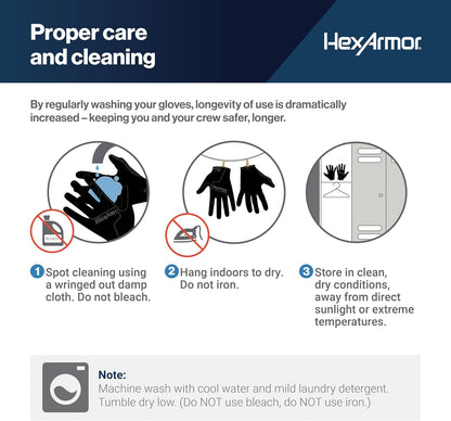 HexArmor Cut-Resistant Safety Work Gloves | HexBlue Series