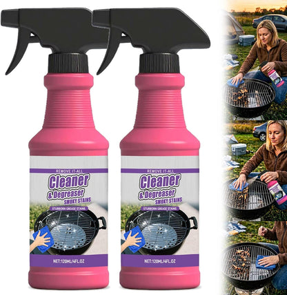 Fast-Acting Heavy-Duty Grill Degreaser Spray, Heavy-Duty BBQ grill Degreaser Spray