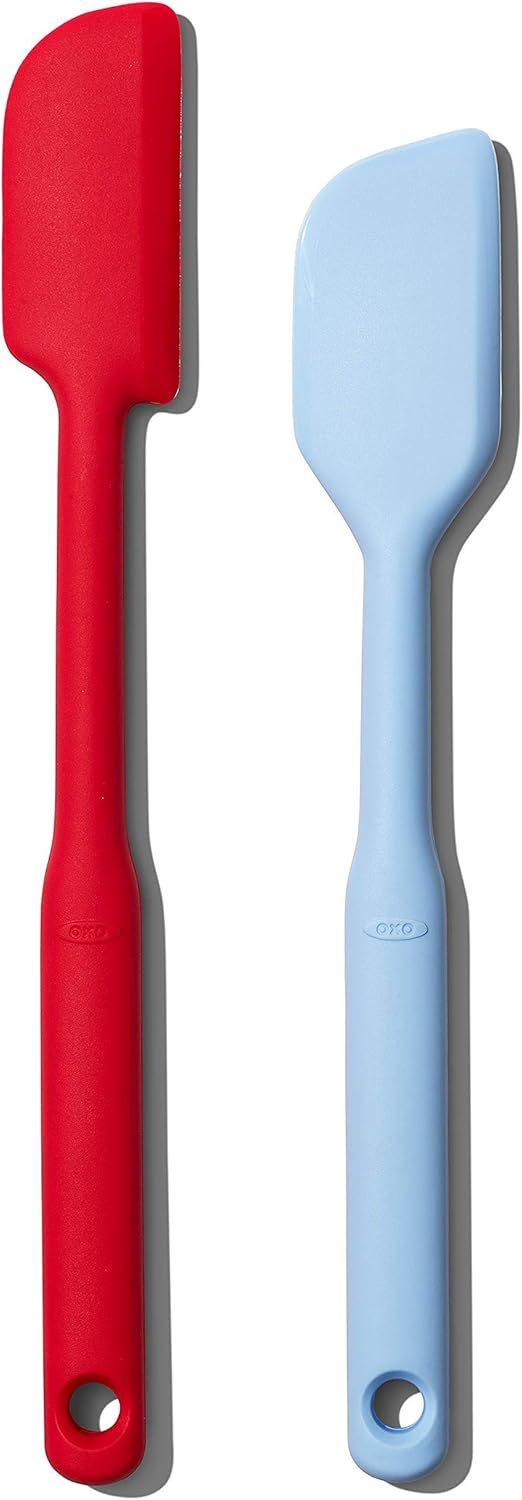 OXO Good Grips Silicone Heat Resistant Spatula Set -, Multicolor