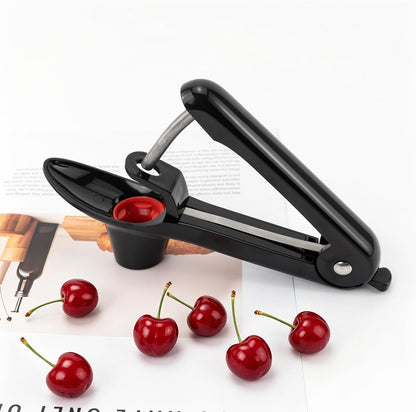 BlingKingdom Stainless Steel Cherry Corer Pitter Sturdy Stone Remover Tool