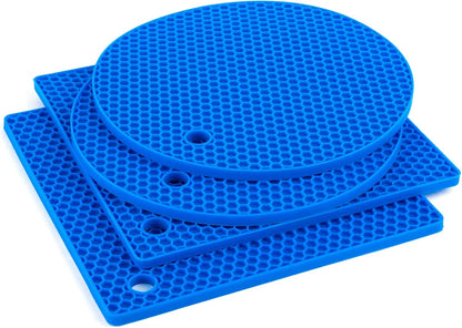 Joyhalo 4 Pack Trivets for Hot Dishes
